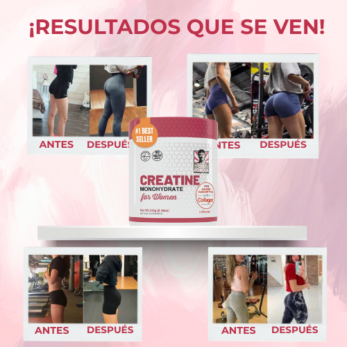 Creatina Monohidratada levanta glúteos🍑