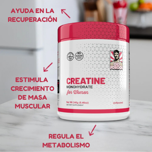 Creatina Monohidratada levanta glúteos🍑