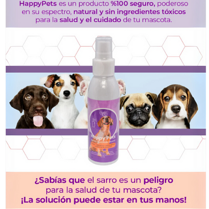 Happy Pets® | Spray Bucal Para Mascotas- 2 unidades x 240mL
